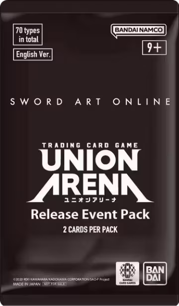 Sword Art Online - Release Event Pack, Sword Art Online Release Event Cards — Union Arena sealed product price