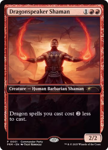 Dragonspeaker Shaman (1), WPN & Gateway Promos — Magic card price