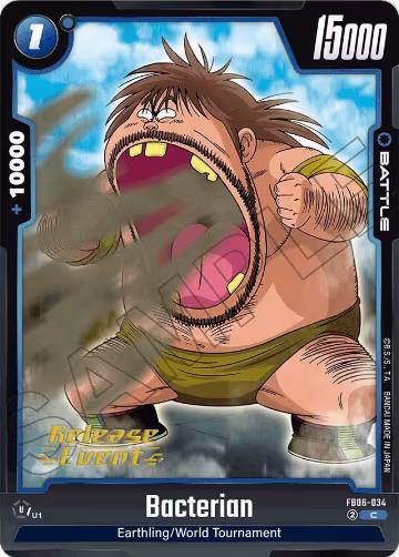 Bacterian (FB06-034), Rivals Clash Release Event Cards — DB Fusion card price