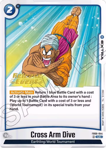 Cross Arm Dive (FB06-044), Rivals Clash Release Event Cards — DB Fusion card price
