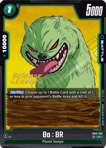 Ba : BR (FB06-056) — card price