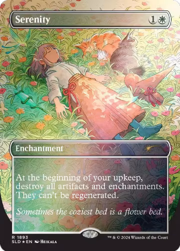 Serenity (Rainbow Foil) (1893), Secret Lair Drop Series — Magic card price