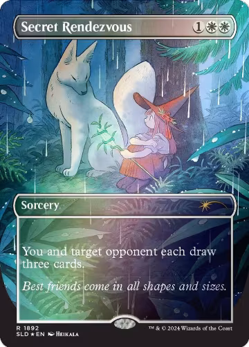 Secret Rendezvous (1892) (Rainbow Foil) (1892), Secret Lair Drop Series — Magic card price
