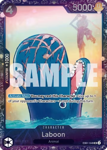 Laboon (Treasure Cup 2025) (EB01-048), One Piece Promotion Cards — One Piece card price