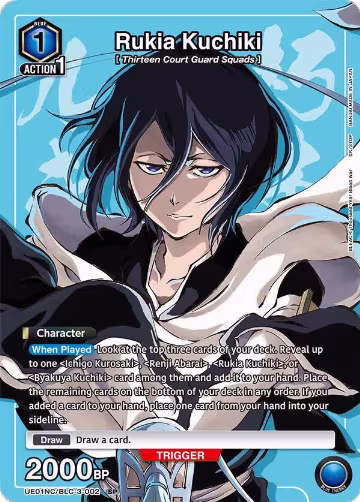 Rukia Kuchiki (UE01NC/BLC-3-002) — card price