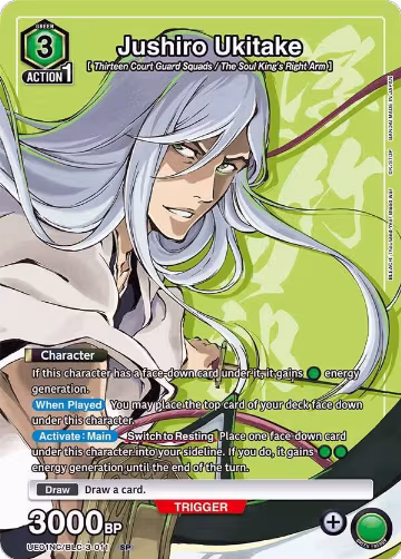 Jushiro Ukitake (UE01NC/BLC-3-011), New Card Selection: BLEACH: Thousand-Year Blood War — Union Arena card price