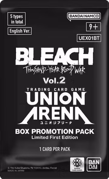 BLEACH: Thousand-Year Blood War Vol.2 - Box Promotion Pack, UEX01BT: BLEACH: Thousand-Year Blood War Vol.2 — Union Arena sealed product price