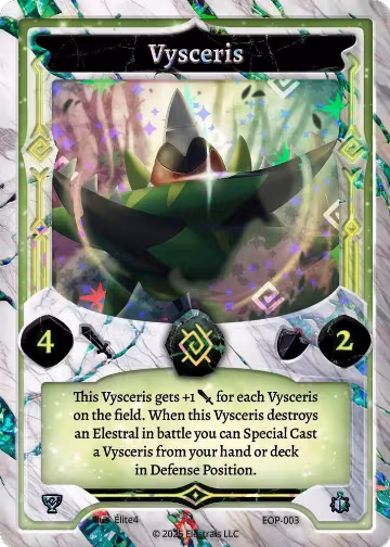 Vysceris (EOP-003), Elestrals Premier Packs — Elestrals card price