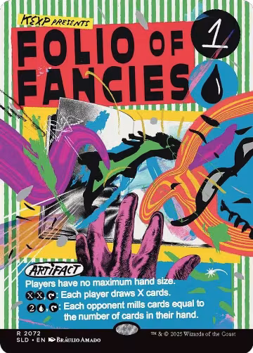 Folio of Fancies (2072), Secret Lair Drop Series — Magic card price