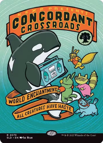 Concordant Crossroads (2073) (2073), Secret Lair Drop Series — Magic card price