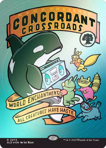 Concordant Crossroads (2073) (Rainbow Foil) (2073), Secret Lair Drop Series — Magic card price