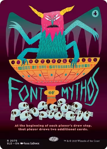 Font of Mythos (2075), Secret Lair Drop Series — Magic card price