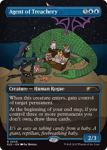 Agent of Treachery (2005), Secret Lair Drop Series — Magic card price