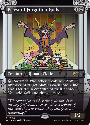 Priest of Forgotten Gods (2006), Secret Lair Drop Series — Magic card price