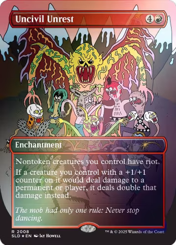 Uncivil Unrest (Rainbow Foil) (2008), Secret Lair Drop Series — Magic card price