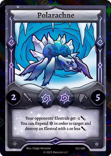 Polarachne (Reverse Holo) (SS2-086), Shattered Stars Chapter 2 [SS2] — Elestrals card price