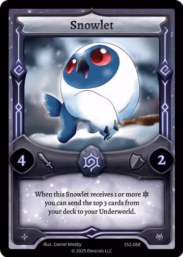 Snowlet (SS2-088), Shattered Stars Chapter 2 [SS2] — Elestrals card price