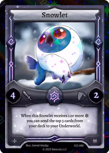 Snowlet (Reverse Holo) (SS2-088), Shattered Stars Chapter 2 [SS2] — Elestrals card price