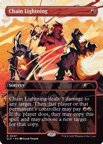 Chain Lightning (2047) (2047), Secret Lair Drop Series — Magic card price