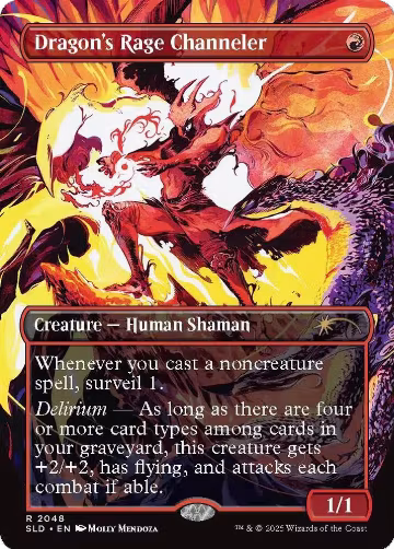 Dragon's Rage Channeler (2048) (2048), Secret Lair Drop Series — Magic card price
