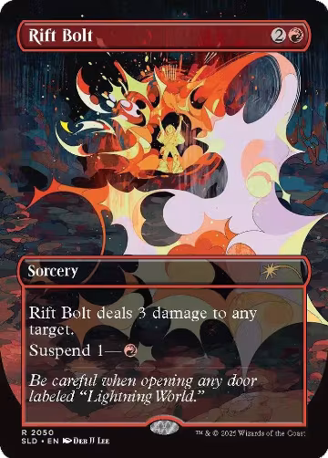 Rift Bolt (2050) (2050), Secret Lair Drop Series — Magic card price