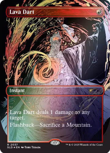 Lava Dart (Rainbow Foil) (2037), Secret Lair Drop Series — Magic card price