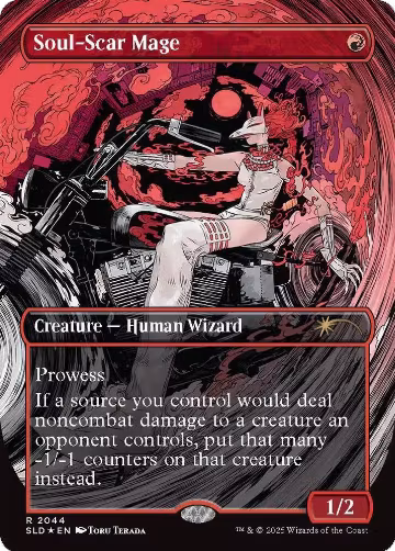 Soul-Scar Mage (2044) (Raised Foil) (2044), Secret Lair Drop Series — Magic card price