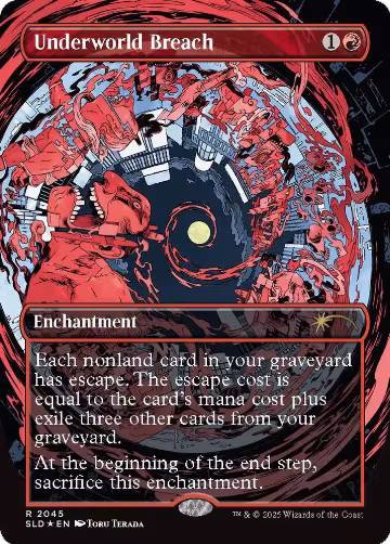 Underworld Breach (2045) (Raised Foil) (2045), Secret Lair Drop Series — Magic card price