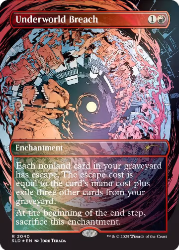 Underworld Breach (2040) (Rainbow Foil) (2040), Secret Lair Drop Series — Magic card price