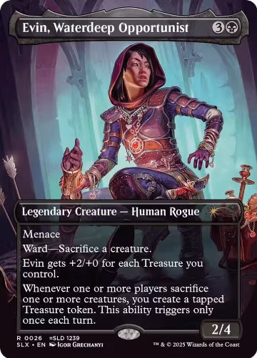 Evin, Waterdeep Opportunist (26), SLX Cards — Magic card price