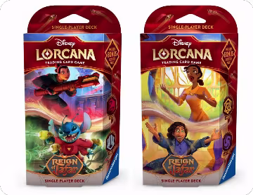 Disney Lorcana: Reign of Jafar Starter Deck [Set of 2], Reign of Jafar — Lorcana sealed product price