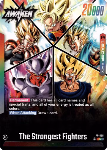 The Strongest Fighters (FP-030), Fusion World Promotion Cards and Packs — DB Fusion card price
