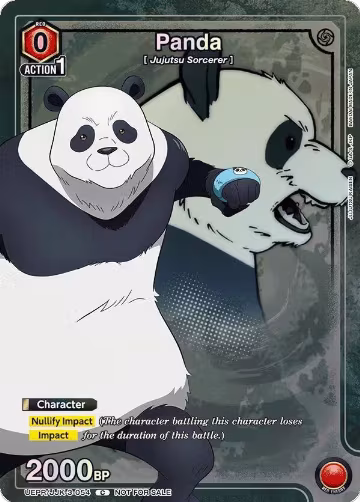 Panda (UEPR/JJK-3-054), Union Arena Promotion Cards — Union Arena card price