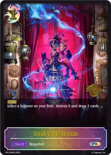 Soul Conversion (PR-234EN) (PR-234EN), Shadowverse: Evolve Promo Cards — Shadowverse card price