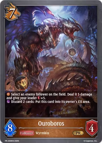 Ouroboros (PR-230EN), Shadowverse: Evolve Promo Cards — Shadowverse card price