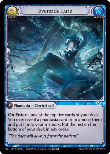 Eventide Lure (042), Promotional Cards — Grand Archive card price