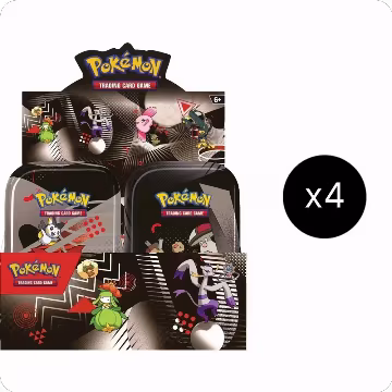 Unova Mini Tin Display Case, Black Bolt — Pokémon sealed product price