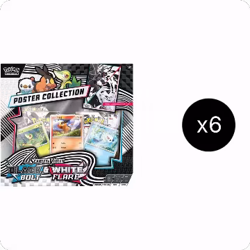 Unova Poster Collection Case, Black Bolt — Pokémon sealed product price