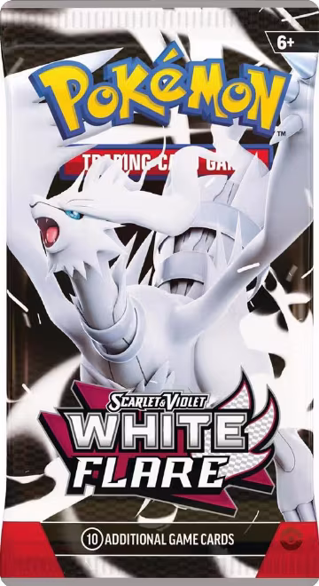 White Flare Booster Pack, White Flare — Pokémon sealed product price