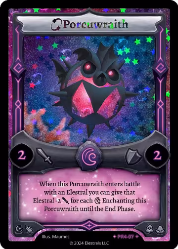 Porcuwraith (Stellar) (PR4-07) — card price