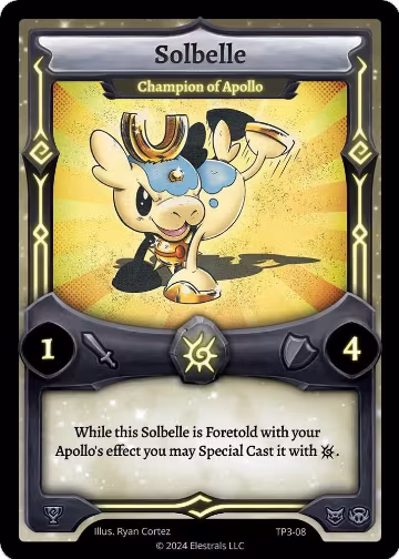 Solbelle - Champion of Apollo (TP3-08), Organized Play Series 3 — Elestrals card price