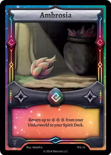 Ambrosia (TP3-10), Organized Play Series 3 — Elestrals card price