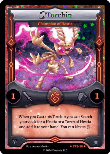Torchin - Champion of Hestia (TP3-16) — card price