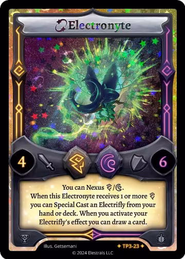 Electronyte (TP3-23), Organized Play Series 3 — Elestrals card price
