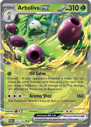 Arboliva ex (023/182), Destined Rivals — Pokémon card price