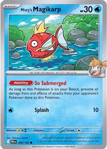 Misty's Magikarp (048/182), Destined Rivals — Pokémon card price