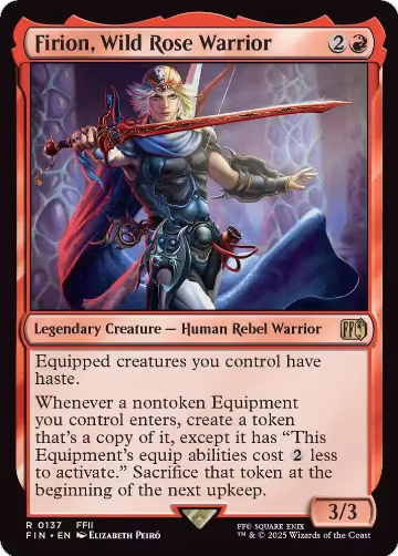 Firion, Wild Rose Warrior (137), FINAL FANTASY — Magic card price