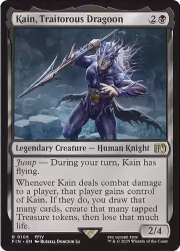 Kain, Traitorous Dragoon (105), FINAL FANTASY — Magic card price