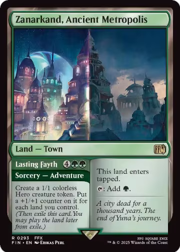 Zanarkand, Ancient Metropolis (293), FINAL FANTASY — Magic card price
