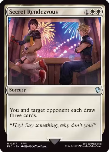 Secret Rendezvous (0217) (217), Commander: FINAL FANTASY — Magic card price
